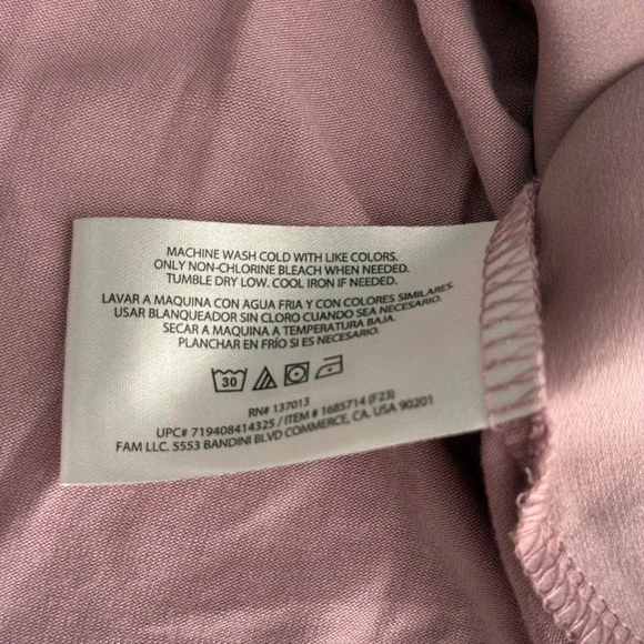 Banana Republic XL V-Neck Blouse Mixed Media Pleated High Low Quiet Luxury EUC - Picture 8 of 10